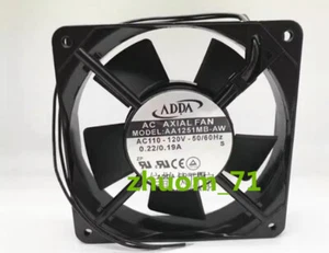 1PC ADDA 12025 AA1251MB-AW 110-120V 0.22/0.19A 120*25MM cooling, fan - Picture 1 of 3