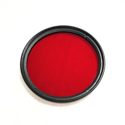 52mm 610nm IR Infrared Long Pass Optical Filter HB610 RG610 Red Glass  - Image 1 of 4