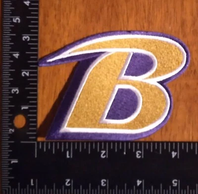 Baltimore Ravens Football Iron on Embroidered Patch - Image 1 of 2