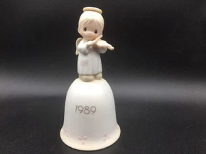 Precious Moments "Oh Holy Night" Christmas Bell 1989 Issue - Picture 1 of 5