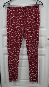 GUDRUN SJODEN Talla M Legging Elástico Micromodal Floral Rojo - Imagen 1 de 2