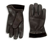 NWT UGG Men's Gloves Capitan Brown Leather
