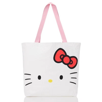 Bolsa tote ALOHA Collection Hello Kitty Collaboration reversível Havaí nova não usada - Imagem 1 de 4