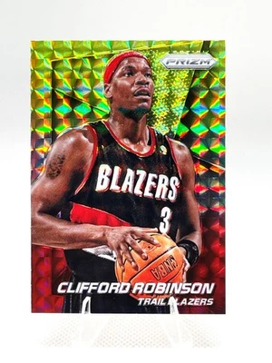 2014-15 Panini Prizm Clifford Robinson #168 Amarillo Blanco Rojo Prizm Trail Blazers Foto 1 de 3
