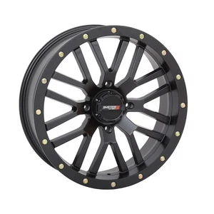 ST-3 Simulated Beadlock Wheel 20x6.5, 4/156, 4+2.5, Matte Black 20S3-1156 - Picture 1 of 4