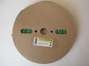 100 Fuß Rolle 1/4 Zoll THERMOSLEEVE grün SCHRUMPFSCHLAUCH 2:1 Polyolefin HST14G100 - Bild 1 von 1