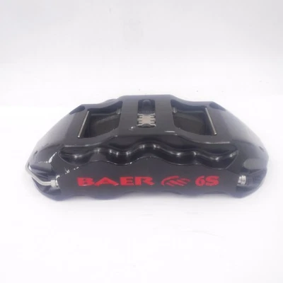 Pinza de freno delantera izquierda negra Single Baer 6S para Ford Mustang 1965-1969 VER DES Foto 1 de 4