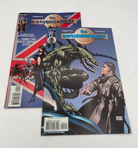 Cómics de WildStorm de The Establishment Run #1 y 2 - Lote de 2 - Imagen 1 de 1
