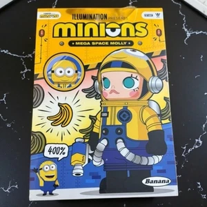 POP MART MEGA Collection SPACE MOLLY 400% Minions H300mm from Japan Authentic - Bild 1 von 10