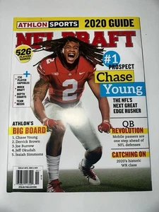 ATHLON Sports Magazine NFL PRO FOOTBALL DRAFT CHASE YOUNG 2020 Guide Volume 7 - Picture 1 of 3
