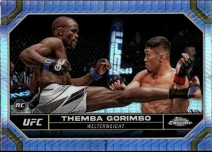 2024 Topps Chrome UFC Themba Gorimbo #188 Prism 19F - Picture 1 of 2