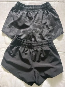 DSG Girls Shorts, Size M (10-12) A pair of One Black, 2nd Cyber Camo Black Color - Picture 1 of 4