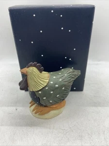 Williraye Studio~Small Chicken  Figurine~ WW4207~Coyne's & Co. 1999 Folk Art - Picture 1 of 17