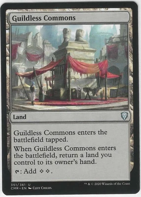 MTG Magic the Gathering Guildless Commons Commander (351/361) Legends - Image 1 of 2