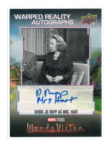 2022 Marvel Studios WandaVision Auto INSCRIPTION WRA-DJR Debra Jo Rupp Mrs Hart - Picture 1 of 4