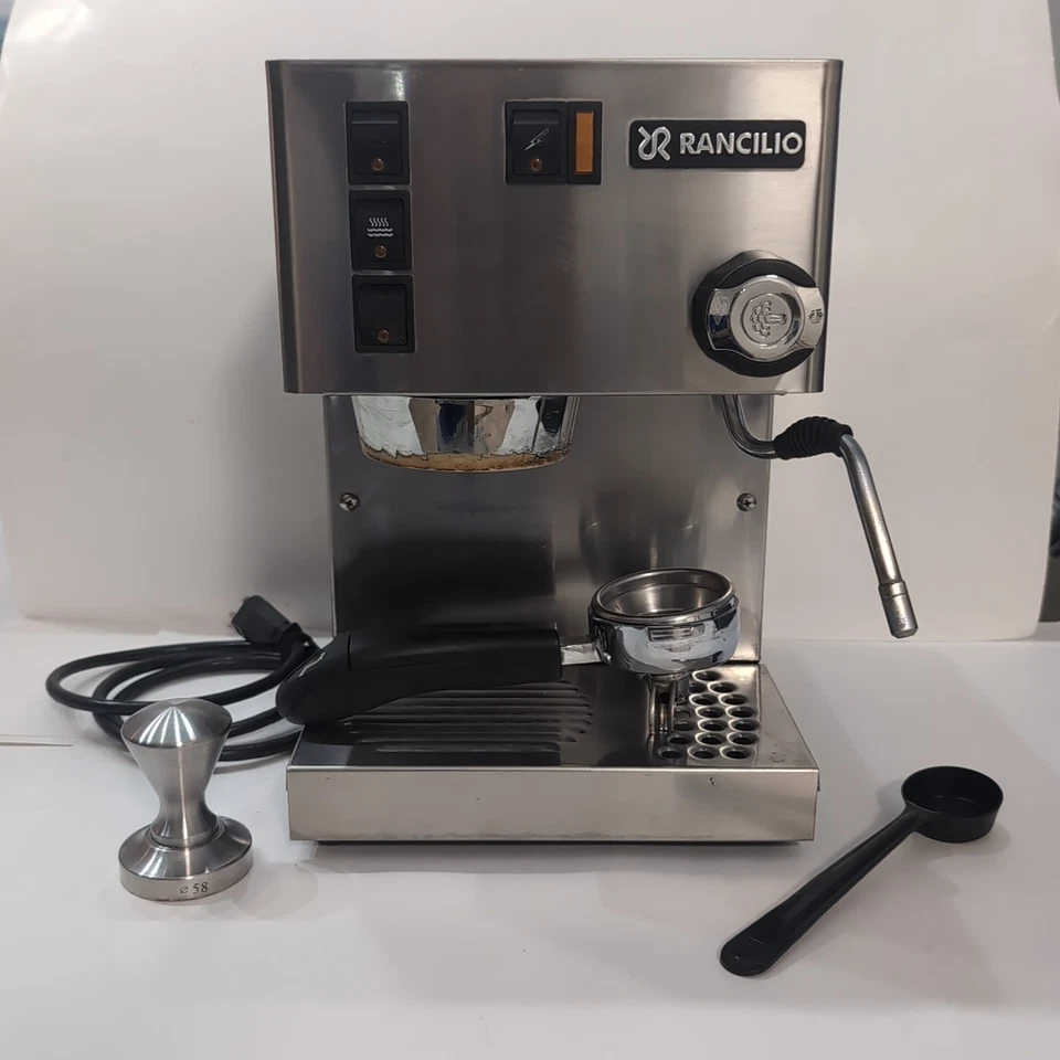 Máquina de Espresso Rancilio Miss Silvia 120V 1100W Acero Inoxidable Italia Probada Foto 1 de 4