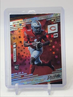 JUSTIN FIELDS 2021 PRESTIGE ROOKIE XTRA POINTS ASTRAL BEARS RC Q5668 - Image 1 of 2