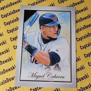 MIGUEL CABRERA 2019 Topps Gallery #OBT-MC tarjeta de gran tamaño/caja SP Toppers Tigres - Imagen 1 de 2