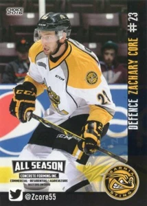 2015/16 Sarnia Sting - ZACHARY CORE - Picture 1 of 1