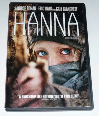 Hanna DVD 2011 action movie assassin Saoirse Ronan Eric Bana Cate Blanchett! - Image 1 of 4