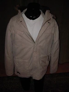 Billabong Parka Hoodie Gr. M Medium Kunstfell warm frisch Neu mit Etikett Blätter extra Tasche - Bild 1 von 1