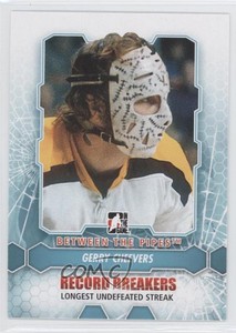 2012-13 ITG Between the Pipes Gerry Cheevers #186 HOF