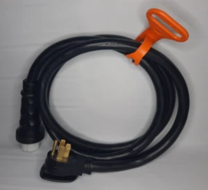 Ningbo Linsheng Electric Co. RV Generator Power Cord 10 Ft 3/C 6 AWG + 1C 8AWG - Picture 1 of 5