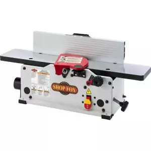 Shop Fox Benchtop Jointer 6" Adjustable Depth Stops w/ Spiral-Style Cutterhead - Picture 1 of 8