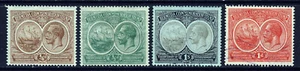 BERMUDA KG V 1920-21 Tercentenary Group  (1st. Issue) SG 59 to SG 65 MINT/VFU - Picture 1 of 2