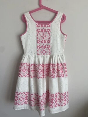 Nuevo con etiquetas Vestido de Fiesta Blush Us Angels Niñas Blanco/Rosa Talla 12 Foto 1 de 4
