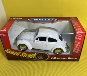 Welly Speed Street Volkswagen Beetle Diecast Car Scale 1:43 NEW - Picture 1 of 5