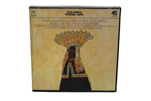 John Williams Plays 2 Guitar Concertos 4 Track Columbia Reel to Reel Tape MQ962 - Picture 1 of 10