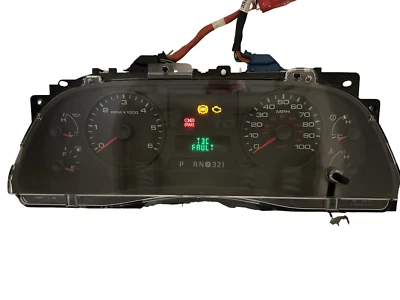 Cuadro de instrumentos velocímetro 06 Ford F250SD/F350SD medidores 135.765 millas gas Foto 1 de 3
