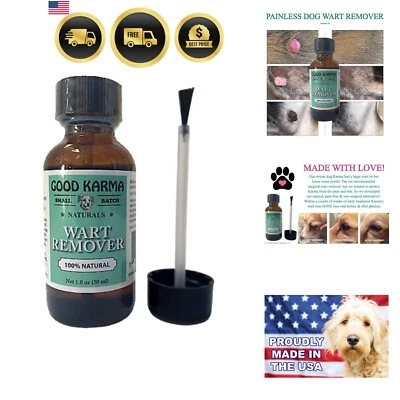 Dog Wart Remover Natural Painless Skin Tag Wart Treatment for Dogs 1oz - Image 1 of 4