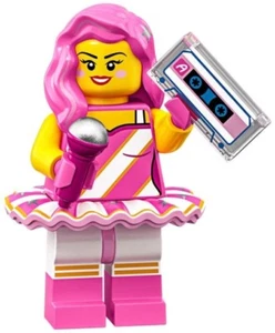 NUEVO Minifigura The LEGO Movie 2 71023 Candy Rapper - Imagen 1 de 1