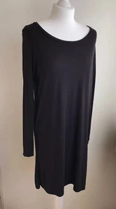 BNTW Anthology ladies black viscose loose dress size 12 eur 40 🖤 - Picture 1 of 12