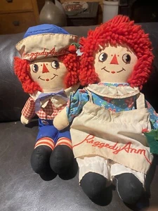 Bambole Raggedy Ann & Andy 12 pollici - Granny Core - Foto 1 di 4