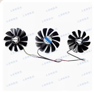 Snow Wolf Overseas Grafikkarte Lüfter für XFX RX5700XT 5700 5600XT THICC III PRO - Bild 1 von 12