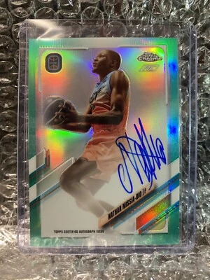 2022 Topps Chrome Overtime Elite Nathan Missia-Dio Rookie Auto 12/99 - Image 1 of 2