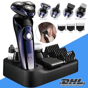 Keramik Profi Haarschneider Haarschneidemaschine Bart Trimmer Rasierer LED Akku - Bild 1 von 18