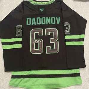 Camiseta firmada por Evgenii Dadonov Dallas Stars autografiada GTP Big Daddy - Imagen 1 de 2