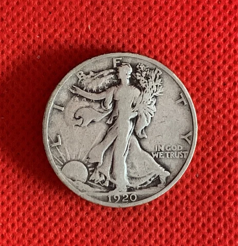Liberty Walking Half Dollar 1920-P (Lot #LWHD-58a) Cover