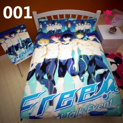 Free! Nanase Haruka Makoto Doujin Bedding Cosplay Comforter Sexy Winter - Image 1 of 4