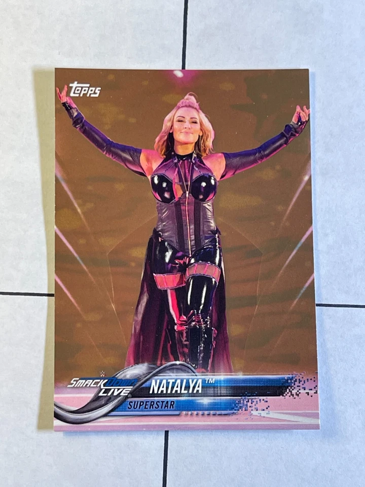 Natalya 2018 Topps WWE Bronze Parallel #66 SmackDown - Image 1 of 2
