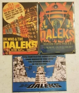 3-2×3 Fridge Magnets/Doctor Who-Daleks/3 Magnet Set/Set 2 - Picture 1 of 5