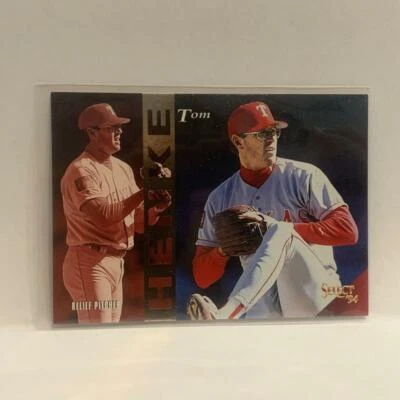 #237 Tom Henke Texas Rangers 1994 Score Select Baseball Card HX - Image 1 of 2