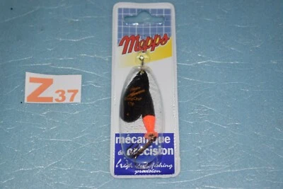 Cuiller tournante MEPPS AGLIA LONGCAST Noir taille au choix (de N°2 à N°5)