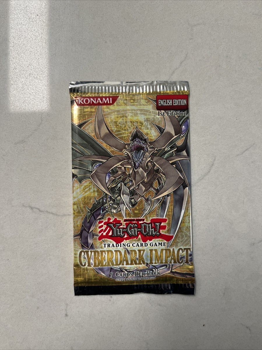 【絶版•未開封】遊戯王OCG CYBERDARK IMPACT 箱 30pc入り 遊戯王 サイバーダーク・インパクト 絶版BOX 未開封BOX 初期BOX