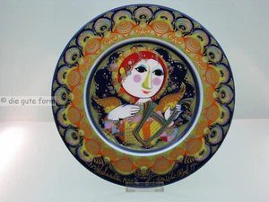 Porcelana ROSENTHAL - PLATO DE NAVIDAD 1978 - Ø 29 cm - Björn Wiinblad - - - - Imagen 1 de 2