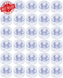 30Pack Plastic Sewing Machine Bobbins for Brother - Picture 1 of 12